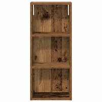 Badkamerwandkast Oudhout 30 x 14 x 70 cm Geconstrueerd hout 6