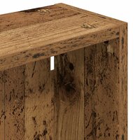 Badkamerwandkast Oudhout 30 x 14 x 70 cm Geconstrueerd hout 9