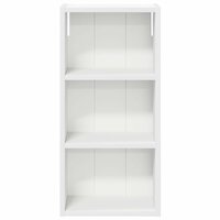 Badkamerwandkast Wit 30 x 16 x 62,5 cm Geconstrueerd hout 6