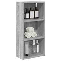 Badkamerwandkast Grijze Sonoma 30 x 16 x 62,5 cm 3