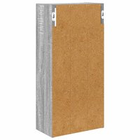 Badkamerwandkast Grijze Sonoma 30 x 16 x 62,5 cm 8