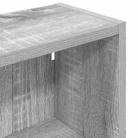 Badkamerwandkast Grijze Sonoma 30 x 16 x 62,5 cm 9