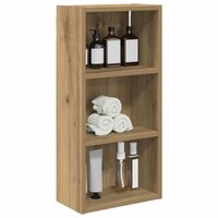 Badkamerwandkast Ambachtelijk eiken 30 x 16 x 62,5 cm 3