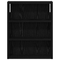 Badkamerwandkast Zwarte Eik 40 x 10 x 50 cm Geconstrueerd hout 6