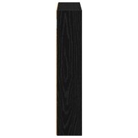Badkamerwandkast Zwarte Eik 40 x 10 x 50 cm Geconstrueerd hout 7