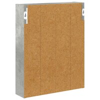 Badkamerwandkast Beton Grijs 40 x 10 x 50 cm 8