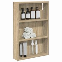 Badkamerwandkast Sonoma Eiken 40 x 10 x 60,5 cm 3
