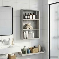 Badkamerwandkast Grijze Sonoma 40 x 10 x 60,5 cm 4