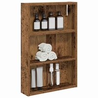 Badkamerwandkast Oudhout 40 x 10 x 60,5 cm Geconstrueerd hout 3