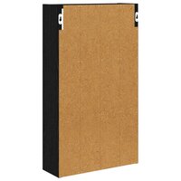 Badkamerwandkast Zwarte Eik 40 x 14 x 70 cm Geconstrueerd hout 8