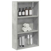 Badkamerwandkast Beton Grijs 40 x 14 x 70 cm 3