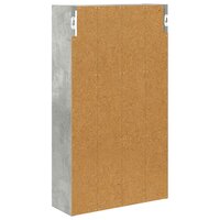 Badkamerwandkast Beton Grijs 40 x 14 x 70 cm 8