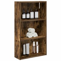 Badkamerwandkast Gerookte Eik 40 x 14 x 70 cm 3