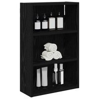Badkamerwandkast Zwarte Eik 40 x 16 x 62,5 cm 3