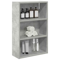 Badkamerwandkast Beton Grijs 40 x 16 x 62,5 cm 3