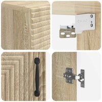 Badkamerwandkast HAARLEM Sonoma Eiken 30 x 31 x 59 cm 7