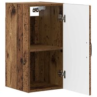 Badkamerwandkast HAARLEM Oud hout 30 x 31 x 59 cm Bewerkt hout 3