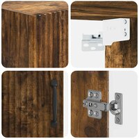 Badkamerwandkast HOORN Gerookt eiken 30 x 31 x 59 cm 7