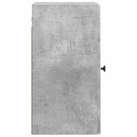 Badkamerwandkast BREDA Betongrijs 30 x 31 x 59 cm Bewerkt hout 5