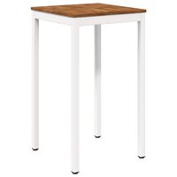 Tuin Bartafel Natuurlijk en Wit 60 x 60,5 x 105 cm 2