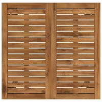 Tuin Bartafel Naturel en Zwart 70 x 68,5 x 105 cm 4