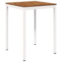 Tuin Bartafel Natuurlijk en Wit 80 x 80,5 x 105 cm 2