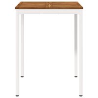 Tuin Bartafel Natuurlijk en Wit 80 x 80,5 x 105 cm 3