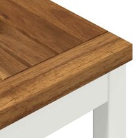 Tuin Bartafel Natuurlijk en Wit 108,5 x 55 x 105 cm 6