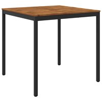 Tuin Bartafel Naturel en Zwart 110 x 108,5 x 105 cm 2