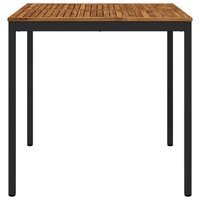 Tuin Bartafel Naturel en Zwart 110 x 108,5 x 105 cm 3