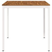 Tuin Bartafel Natuurlijk en Wit 110 x 108,5 x 105 cm 3