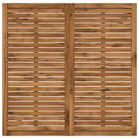 Tuin Bartafel Natuurlijk en Wit 110 x 108,5 x 105 cm 4