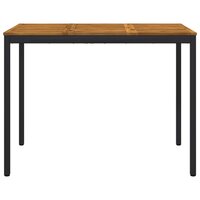 Tuin Bartafel Naturel en Zwart 141 x 80,5 x 105 cm 3