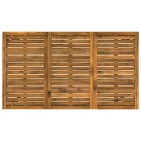 Tuin Bartafel Naturel en Zwart 141 x 80,5 x 105 cm 5