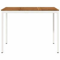 Tuin Bartafel Natuurlijk en Wit 141 x 80,5 x 105 cm 3