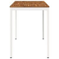 Tuin Bartafel Natuurlijk en Wit 141 x 80,5 x 105 cm 4