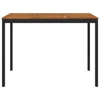 Tuin Bartafel Naturel en Zwart 147 x 88,5 x 105 cm 3