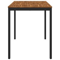 Tuin Bartafel Naturel en Zwart 147 x 88,5 x 105 cm 4