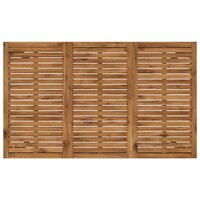 Tuin Bartafel Naturel en Zwart 147 x 88,5 x 105 cm 5