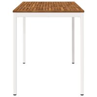 Tuin Bartafel Natuurlijk en Wit 147 x 88,5 x 105 cm 4