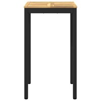 Tuin Bartafel Wit en zwart 60 x 60,5 x 105 cm 3