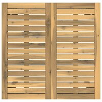 Tuin Bartafel Wit en zwart 70 x 68,5 x 105 cm 4