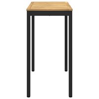 Tuin Bartafel Wit en zwart 108,5 x 55 x 105 cm 4