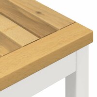 Tuin Bartafel Wit 108,5 x 55 x 105 cm Massief Acaciahout 6
