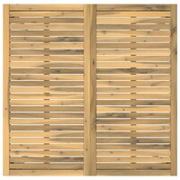 Tuin Bartafel Wit 110 x 108,5 x 105 cm Massief Acaciahout 4