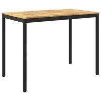 Tuin Bartafel Wit en zwart 141 x 80,5 x 105 cm 2