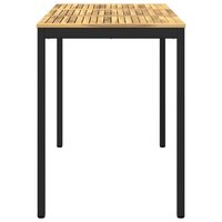 Tuin Bartafel Wit en zwart 141 x 80,5 x 105 cm 4