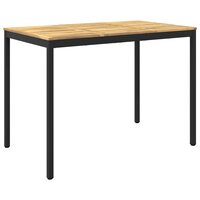 Tuin Bartafel Wit en zwart 147 x 88,5 x 105 cm 2