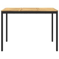 Tuin Bartafel Wit en zwart 147 x 88,5 x 105 cm 3