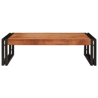 Badkamer wandschap voor Bruin 80 x 50 x 23 cm Massief Acaciahout 4